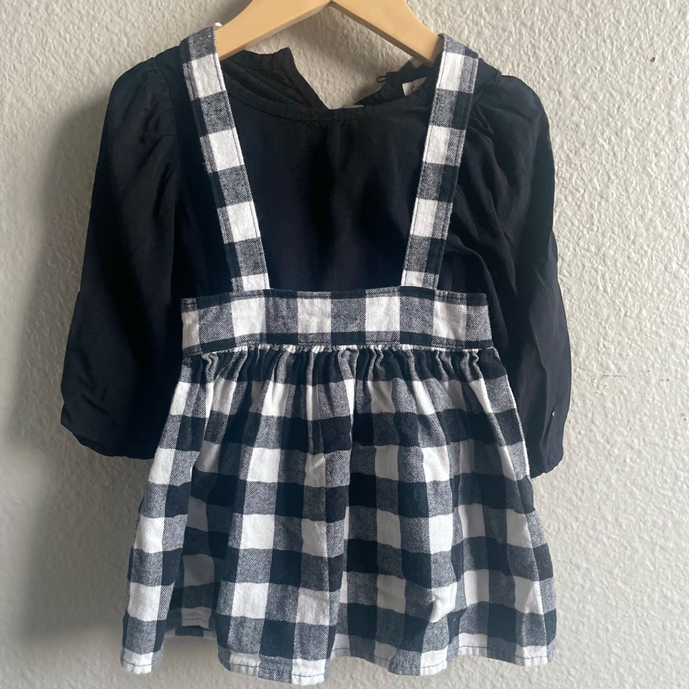 Overalls Toddler Dress Set